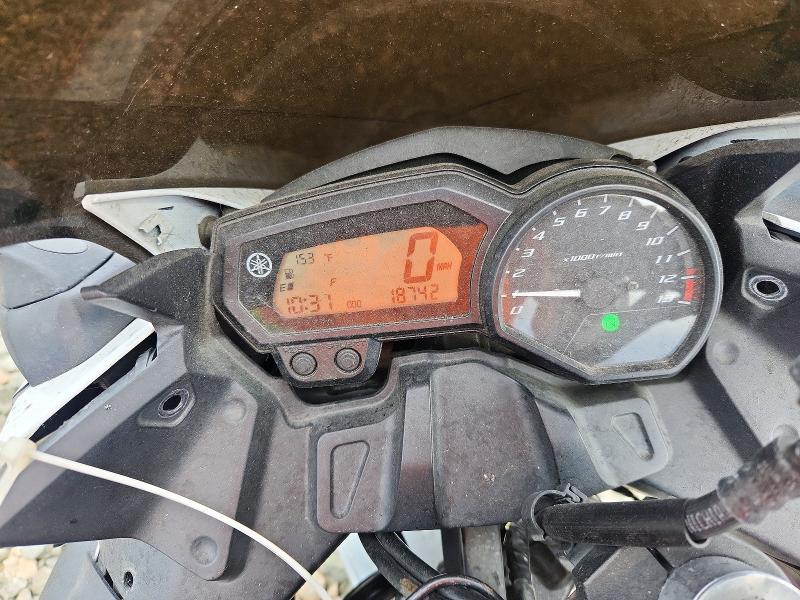 2013 Yamaha VIN JYARJ18Y6DA002335 COPART salvage auction — SIDE, CA - SALVAGE CERTIFICATE, sold $525 on 2026-07-23 (photo 7)