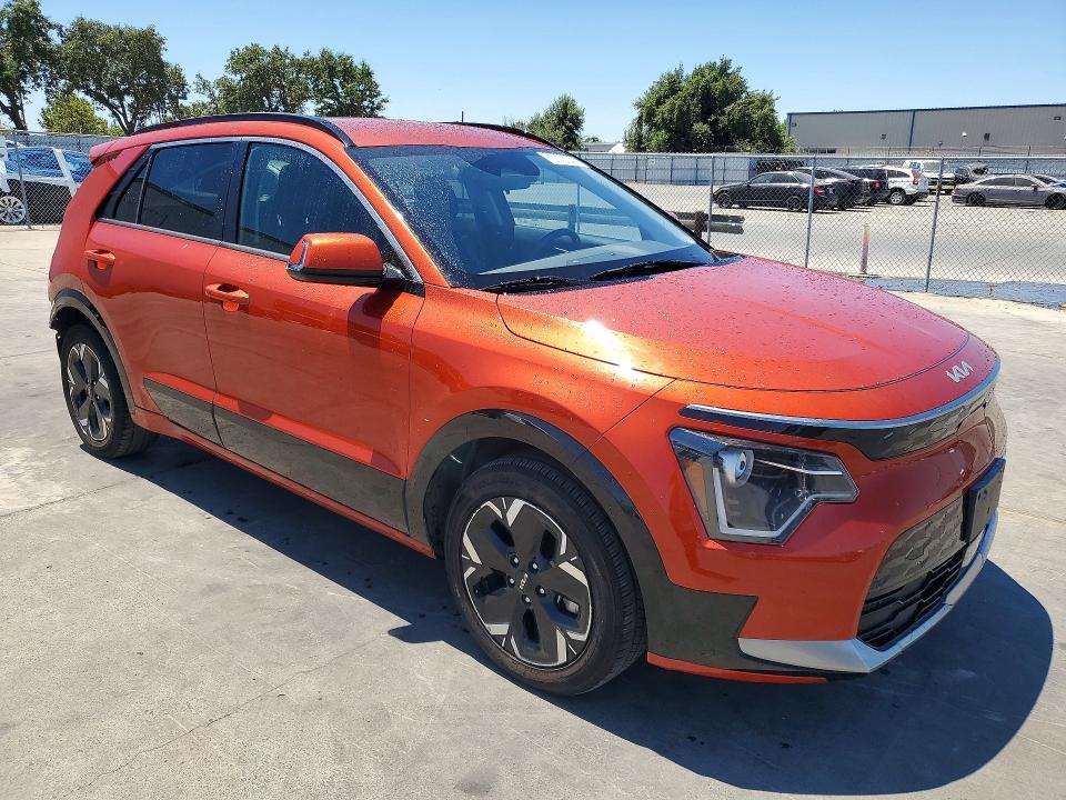 2023 Kia Niro VIN KNDCR3L14P5021617 COPART salvage auction — REAR END, Ca - Certificate Of Title, sold $1,100 on 2026-07-27 (photo 4)