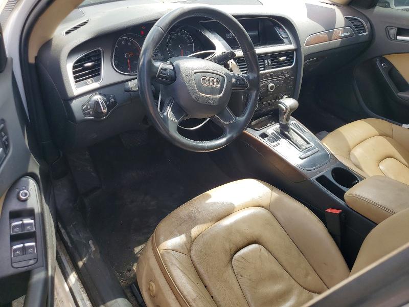 2015 Audi A4 VIN WAUBFAFL3FN022663 COPART salvage auction — FRONT END, Oh - Certificate Of Title, sold $425 on 2026-07-29 (photo 8)
