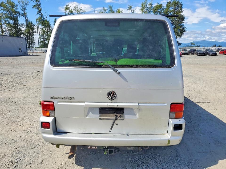 2003 Volkswagen Eurovan VIN WV2MB47013H001674 COPART salvage auction — REAR END, WA - CERT OF OWNERSHIP-REBUILT, sold $700 on 2026-07-27 (photo 6)