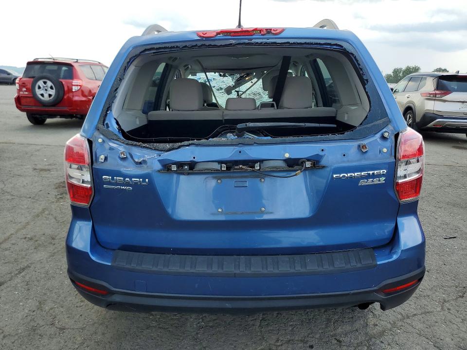 2015 Subaru Forester VIN JF2SJAFC4FH528486 COPART salvage auction — FRONT END, Pa - Certificate Of Salvage, sold $825 on 2026-07-31 (photo 6)