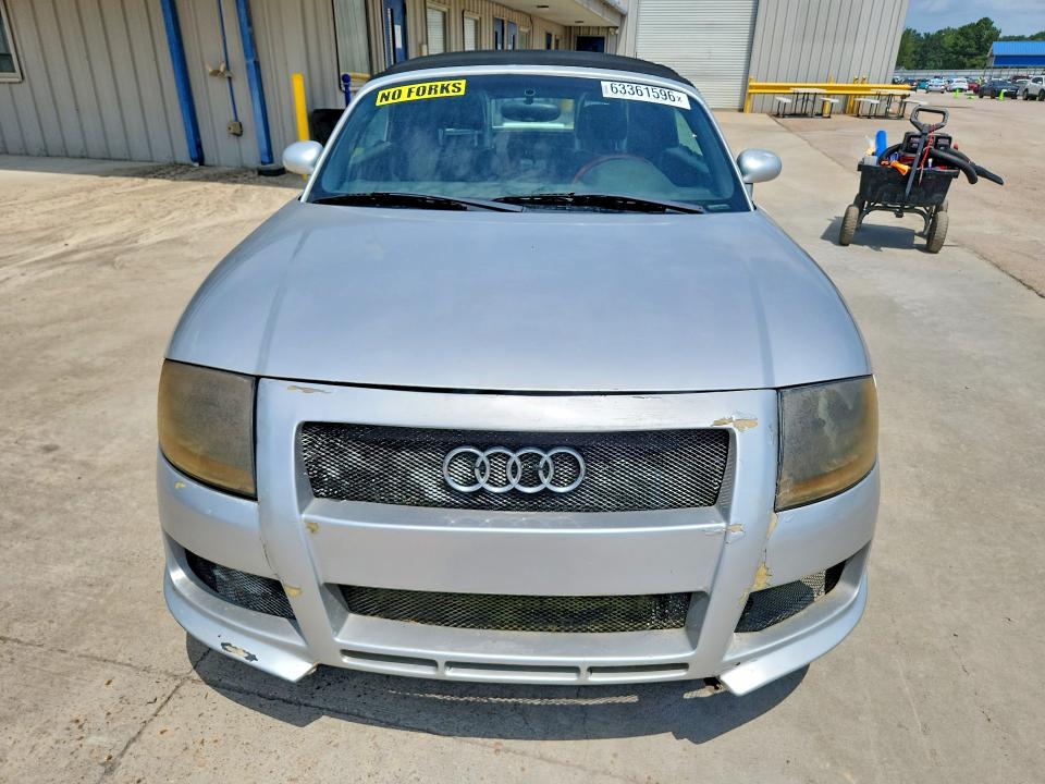 2001 Audi Tt quattro VIN TRUUT28N411017566 COPART salvage auction — FRONT END, Ms - Certificate Of Title, sold $725 on 2026-08-07 (photo 5)