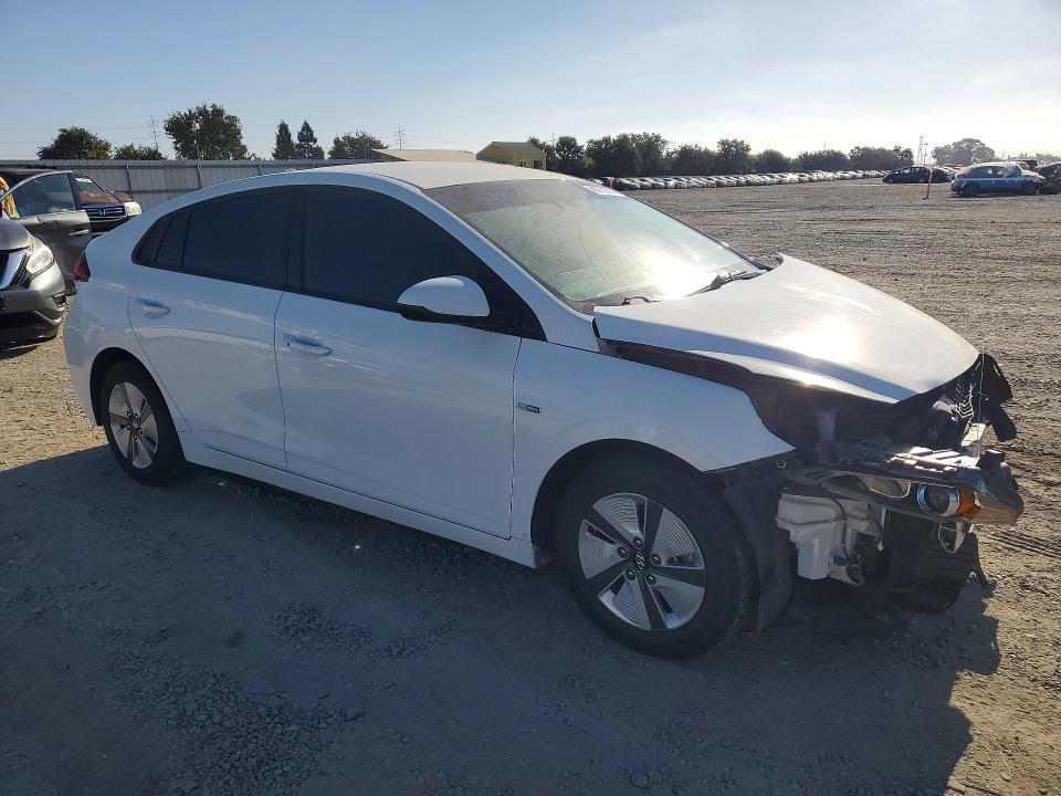 2020 Hyundai Ioniq VIN KMHC65LC0LU241175 COPART salvage auction — FRONT END, Ca - Acq Bos - Post Sale - Salvage, sold $100 on 2026-07-09 (photo 4)