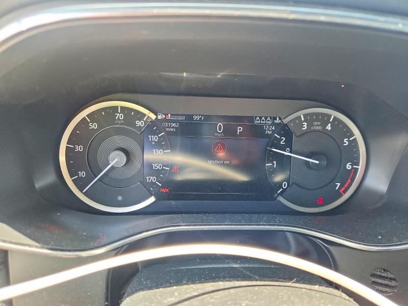 2022 Jaguar F-pace VIN SADCJ2EX6NA691049 COPART salvage auction — FRONT END, La - Cert Of Title-Salvage, sold $9,300 on 2026-08-19 (photo 9)
