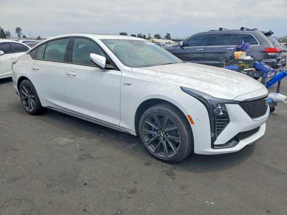2025 Cadillac Ct5 VIN 1G6DR5RW9S0116640 COPART salvage auction — VANDALISM, Ca - Salvage Certificate, sold $3,750 on 2026-07-27 (photo 4)