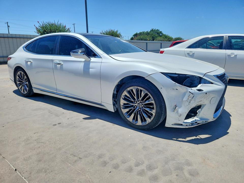 2022 Lexus Ls 500 VIN JTHD51FF5N5017163 COPART salvage auction — FRONT END, TX - SALVAGE VEHICLE TITLE (P), sold $27,000 on 2026-07-27 (photo 4)