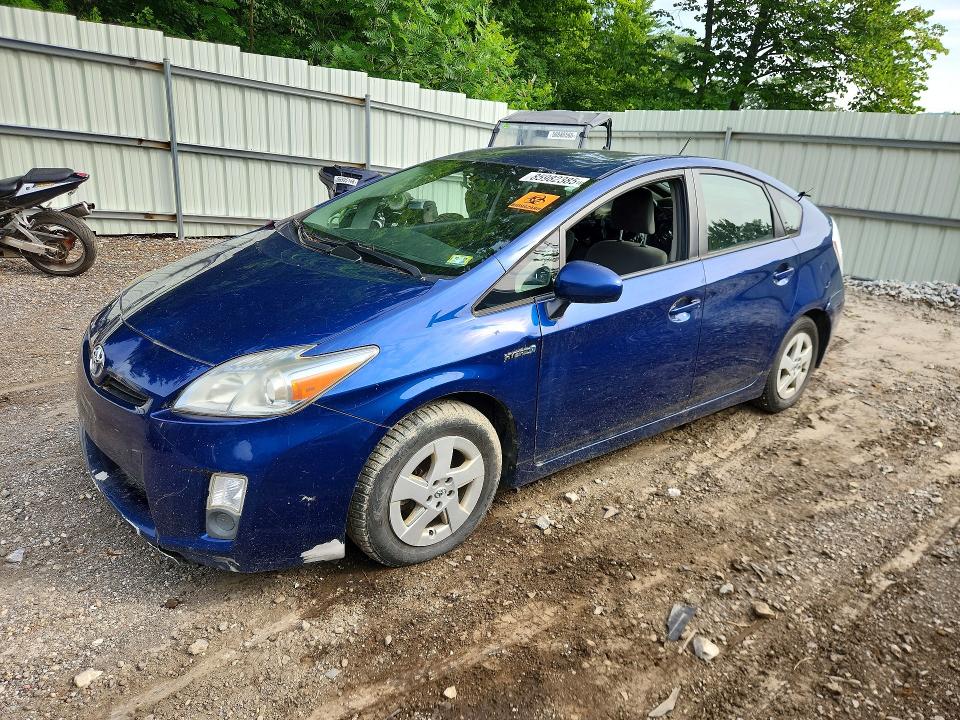 2010 Toyota Prius VIN JTDKN3DUXA0176905 COPART salvage auction — FRONT END, Vt - Certificate Of Title, sold $975 on 2026-07-13 (photo 1)