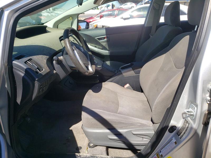 2013 Toyota Prius VIN JTDKN3DU3D5665542 COPART salvage auction — FRONT END, Ca - Dlr/Dis/Exp Only Salvage Title, sold $875 on 2026-07-16 (photo 7)