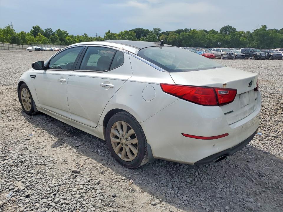 2015 Kia Optima VIN 5XXGN4A70FG392486 COPART salvage auction — UNDERCARRIAGE, Al - Certificate Of Title, sold $250 on 2026-07-28 (photo 2)