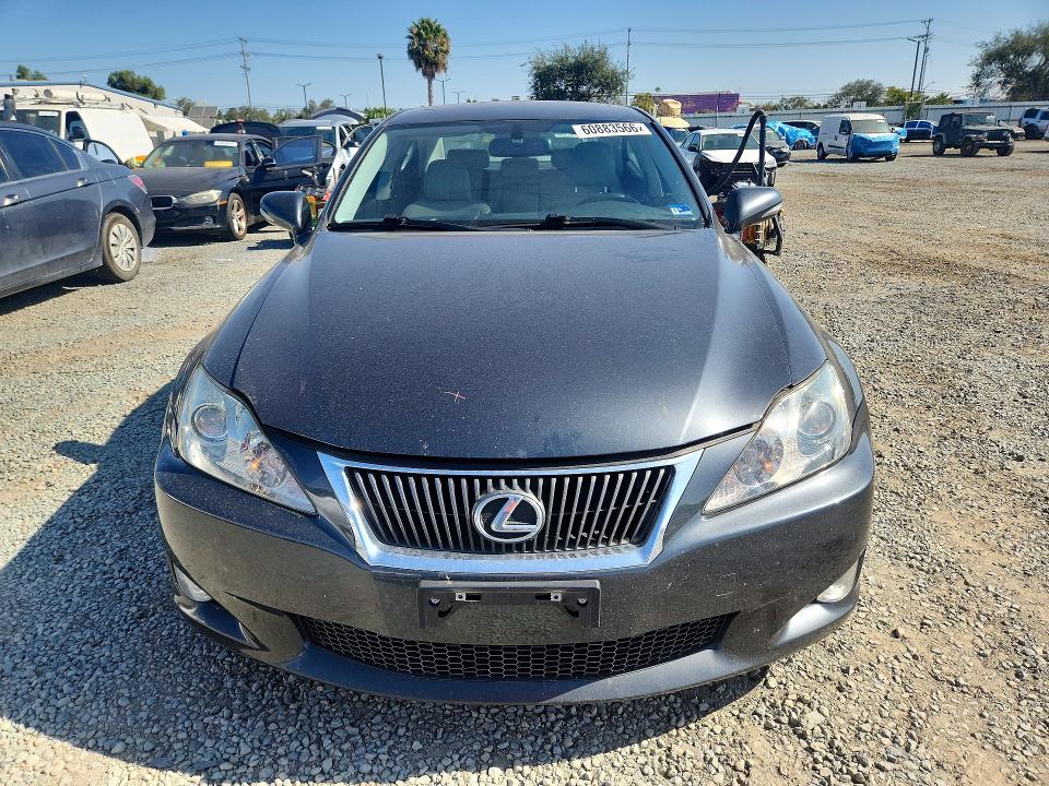 2009 Lexus Is VIN JTHBK262292091098 COPART salvage auction — REAR END, VA - CERTIFICATE OF TITLE, sold $125 on 2026-07-24 (photo 5)