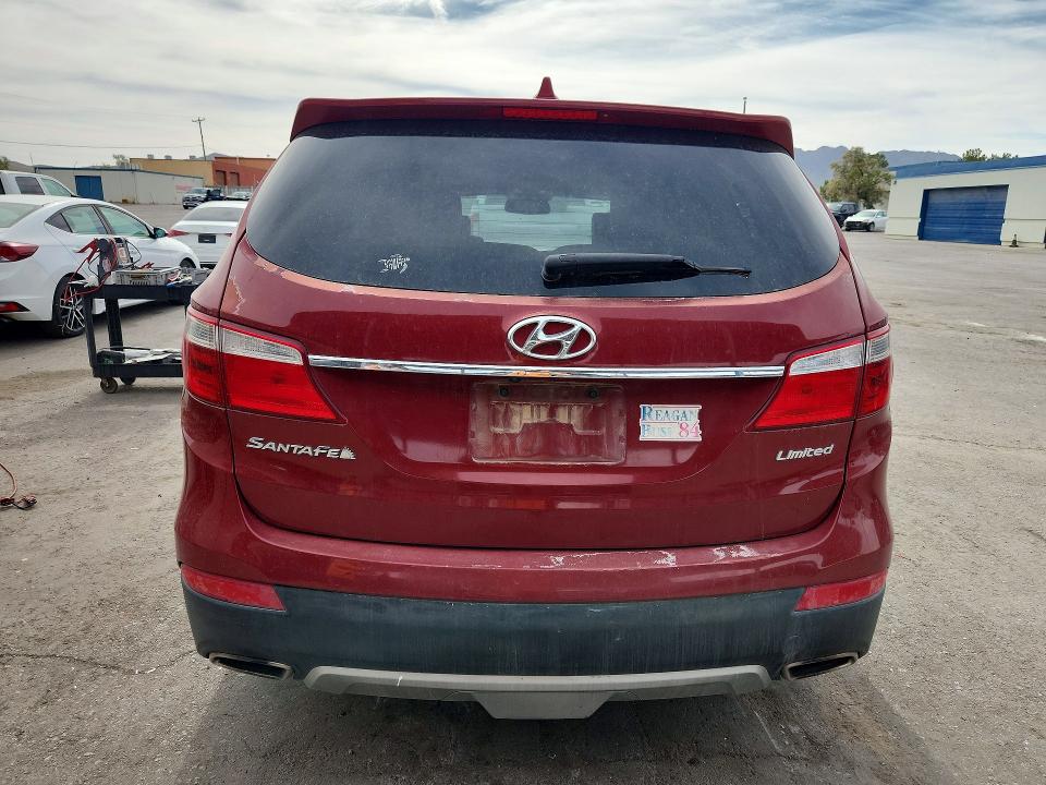 2013 Hyundai Santa fe VIN KM8SR4HF4DU024178 COPART salvage auction — MECHANICAL, TX - CERTIFICATE OF TITLE, sold $1,350 on 2026-07-10 (photo 6)