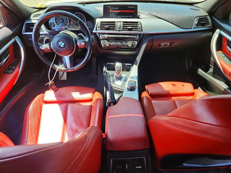 2018 BMW 3er VIN WBA8D9G57JNU71299 COPART salvage auction — FRONT END, NY - MV-907A SALVAGE CERTIFICATE, sold $450 on 2026-07-29 (photo 8)
