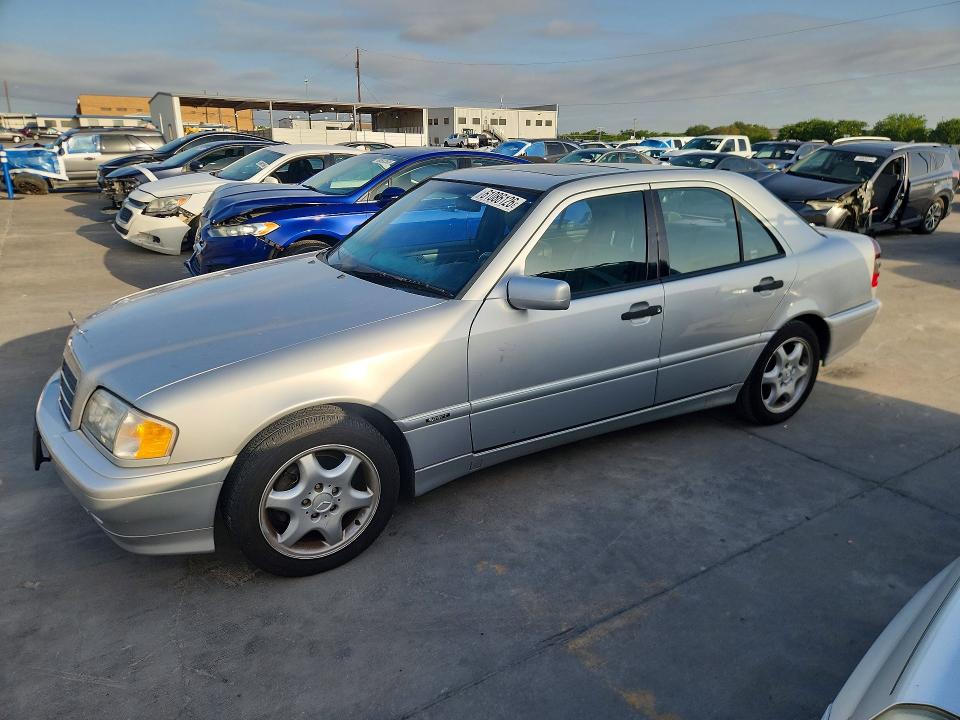2000 Mercedes-benz C class VIN WDBHA29G7YA845685 COPART salvage auction — FRONT END, TX - CERTIFICATE OF TITLE, sold $525 on 2026-08-24 (photo 1)