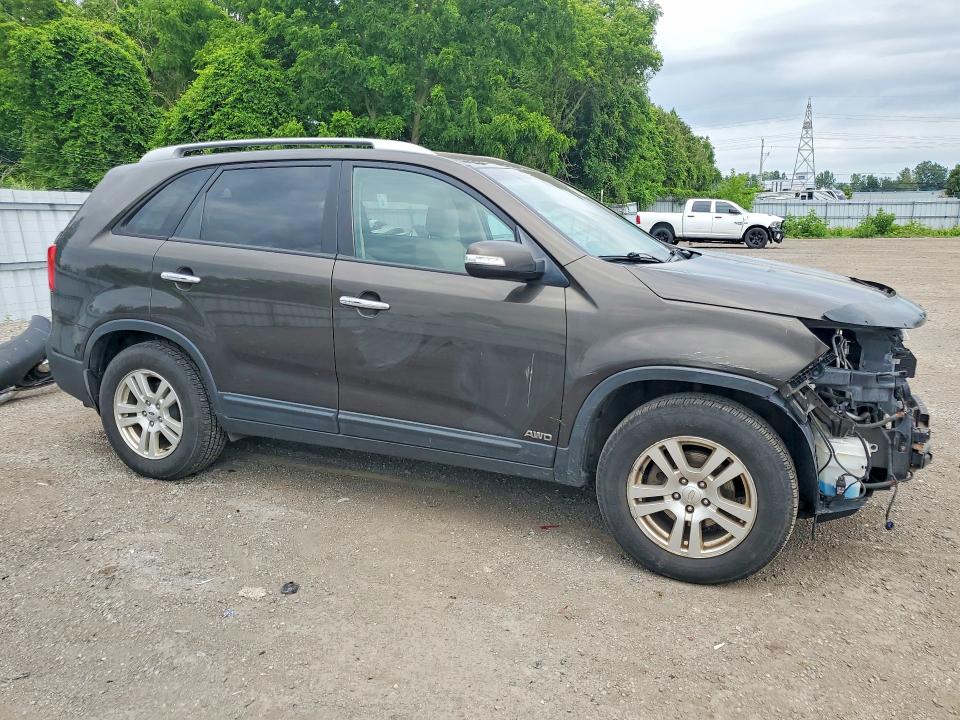 2011 Kia Sorento VIN 5XYKTDA29BG037407 COPART salvage auction — FRONT END, On - Permit Salvage, sold $675 on 2026-07-28 (photo 4)