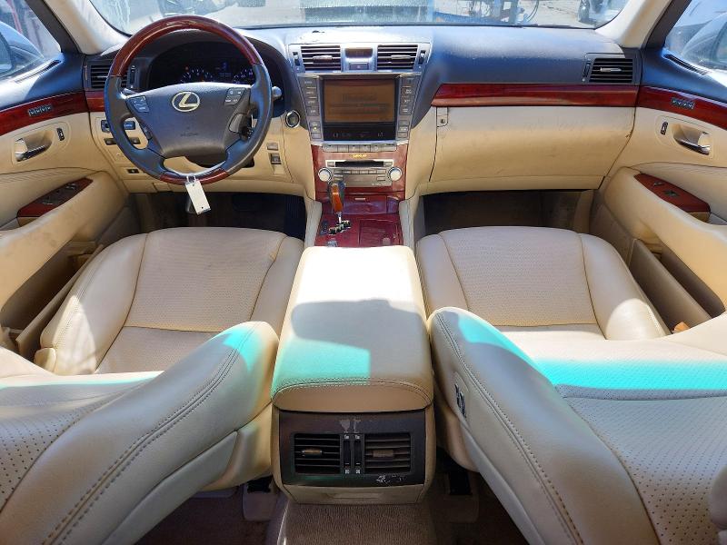 2011 Lexus Ls 460 VIN JTHCL5EF2B5009253 COPART salvage auction — REAR END, Mt - Certificate Of Title (P), sold $975 on 2026-07-28 (photo 8)