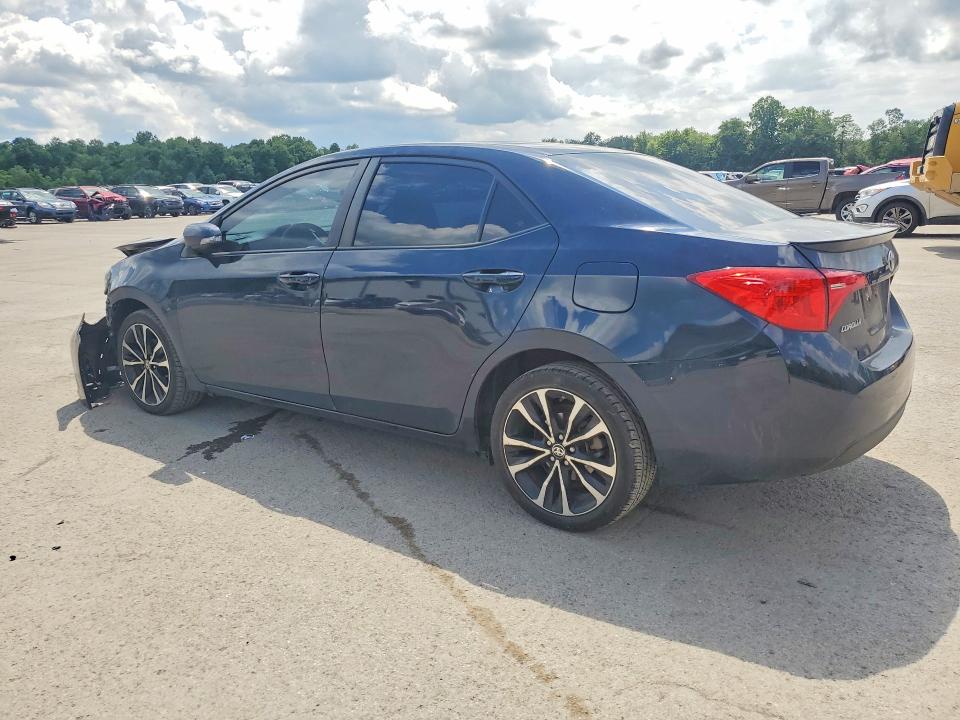 2017 Toyota Corolla VIN 5YFBURHEXHP656659 COPART salvage auction — FRONT END, Pa - Certificate Of Salvage, sold $850 on 2026-07-30 (photo 2)