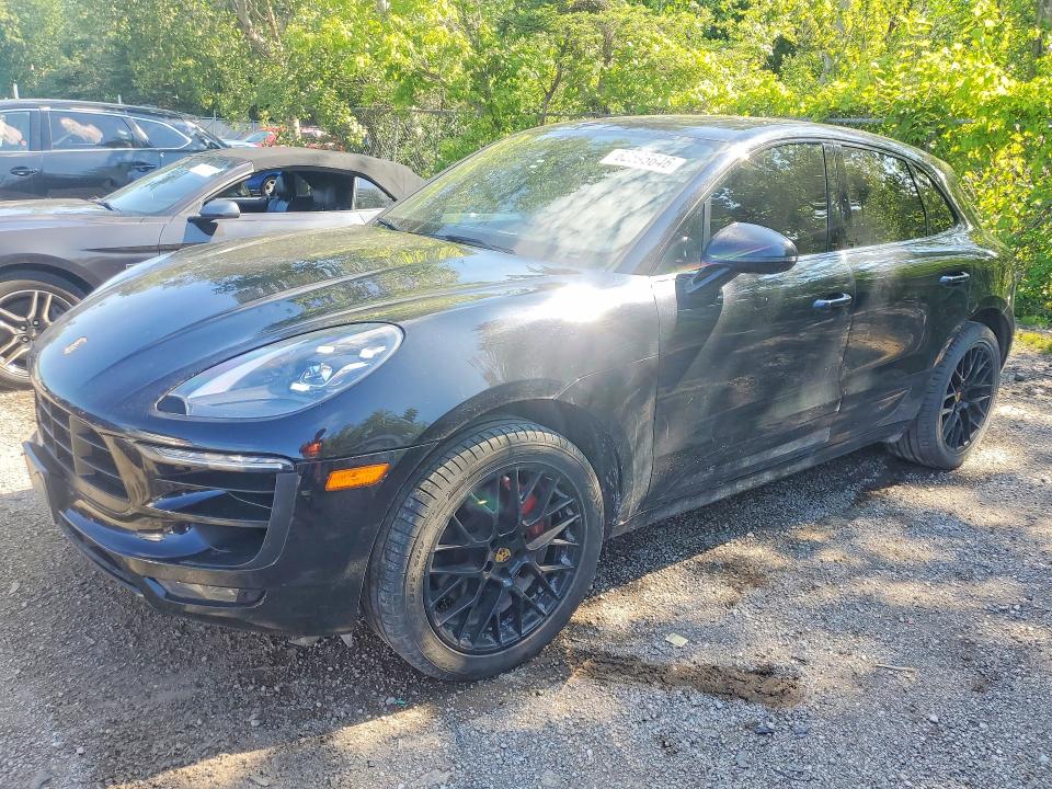 2018 Porsche Macan VIN WP1AG2A59JLB60107 COPART salvage auction — FRONT END, On - Permit No Brand - Unfit, sold $12,000 on 2026-08-18 (photo 1)