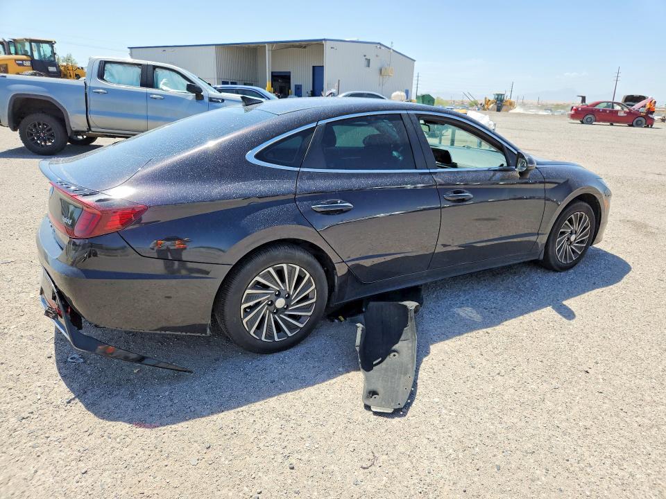 2023 Hyundai Sonata VIN KMHL34JJ5PA056678 COPART salvage auction — SIDE, Az - Cert Of Title - Salvage, sold $6,200 on 2026-07-31 (photo 3)