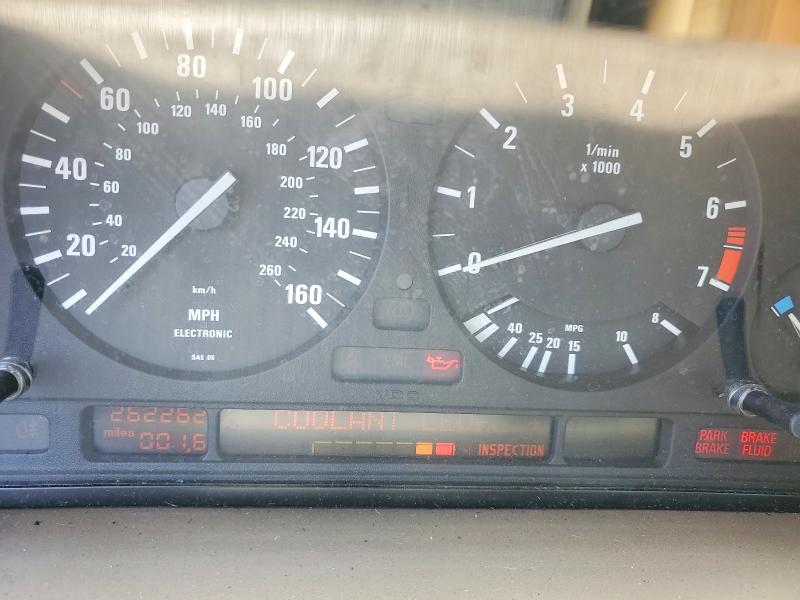 1995 BMW 5 series VIN WBAHD5323SGB37770 COPART salvage auction — MINOR DENT/SCRATCHES, Ca - Dis/Dlr/Exp Only Clean Title, sold $550 on 2026-07-27 (photo 9)