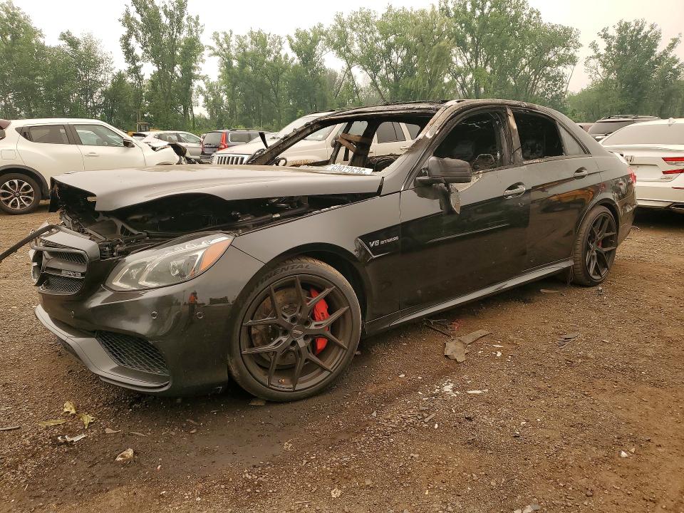 2014 Mercedes-benz E-class VIN WDDHF7GB1EA896494 COPART salvage auction — BURN, Ct - Cert Of Title-Parts Only Salva, sold $4,400 on 2026-08-07 (photo 1)