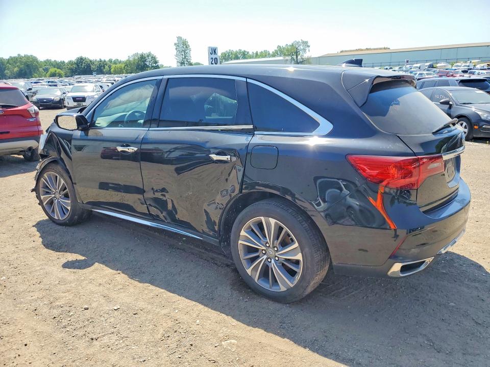 2018 Acura Mdx VIN 5J8YD4H52JL012246 COPART salvage auction — FRONT END, Mi - Certificate Of Title, sold $950 on 2026-07-29 (photo 2)