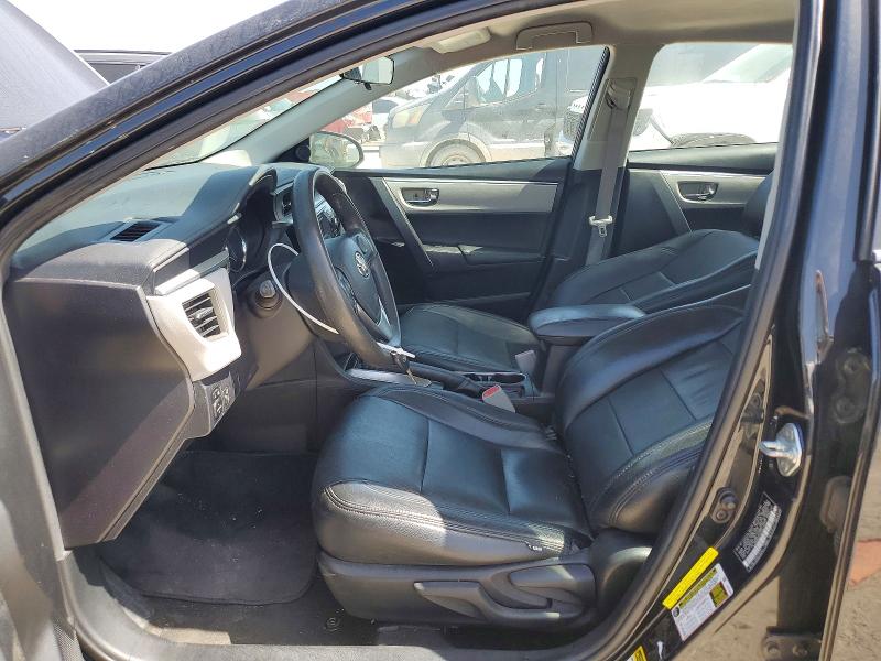 2016 Toyota Corolla VIN 5YFBURHE4GP483431 COPART salvage auction — REAR END, Tx - Salvage Vehicle Title, sold $275 on 2026-07-24 (photo 7)