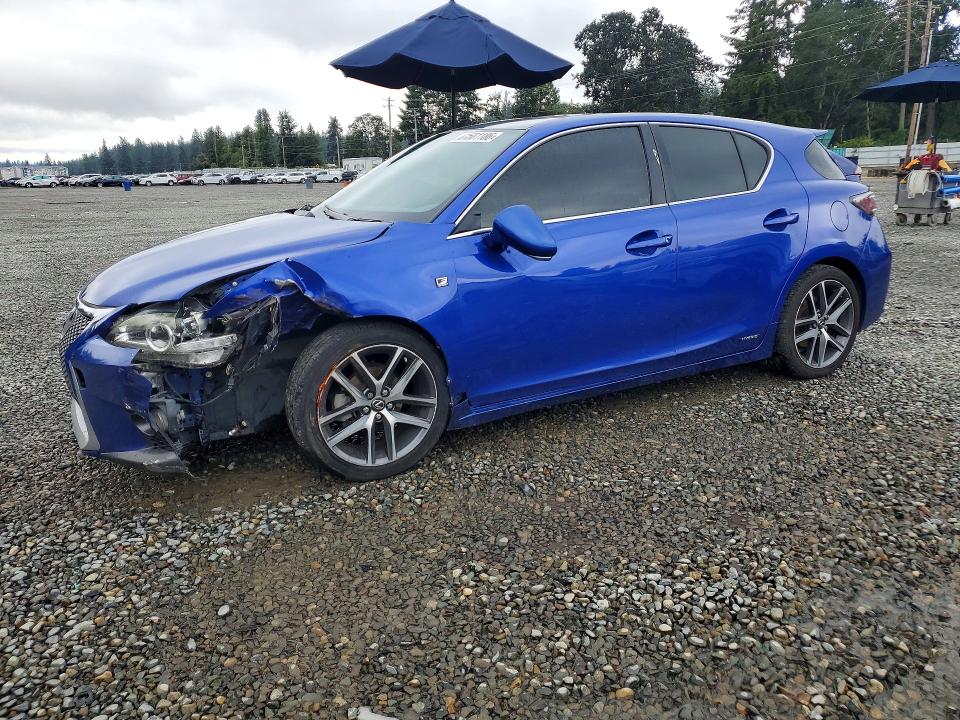 2015 Lexus Ct 200 VIN JTHKD5BH7F2217764 COPART salvage auction — FRONT END, WA - BILL OF SALE, sold $550 on 2026-07-24 (photo 1)