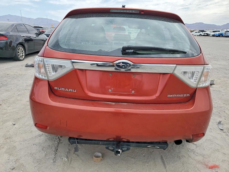 2009 Subaru Impreza VIN JF1GH606X9H819875 COPART salvage auction — MECHANICAL, Nv - Certificate Of Title, sold $125 on 2026-07-28 (photo 6)