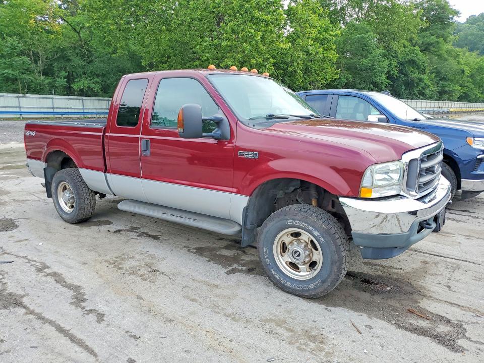 2004 Ford F-250 super duty VIN 1FTNX21L44EB74586 COPART salvage auction — UNDERCARRIAGE, PA - CERT OF TITLE, sold $1,350 on 2026-07-09 (photo 4)