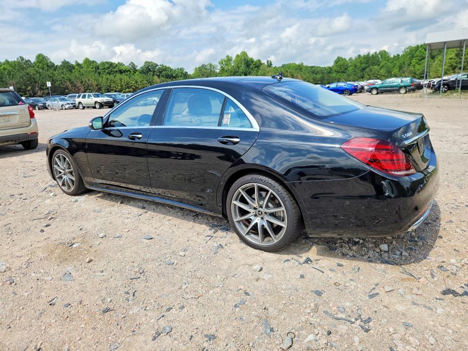 2018 Mercedes-benz S-klasse VIN WDDUG8GB2JA402610 COPART salvage auction — MINOR DENT/SCRATCHES, Va - Certificate Of Title (P), sold $16,400 on 2026-07-28 (photo 2)