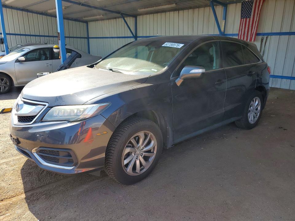 2016 Acura Rdx VIN 5J8TB4H58GL025852 COPART salvage auction — HAIL, Co - Certificate Of Title, sold $325 on 2026-07-29 (photo 1)