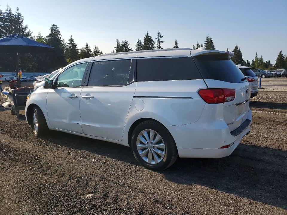2015 Kia SEDONA VIN KNDMC5C1XF6033832 COPART salvage auction — REAR END, Wa - Bill Of Sale, sold $1,950 on 2026-07-24 (photo 2)