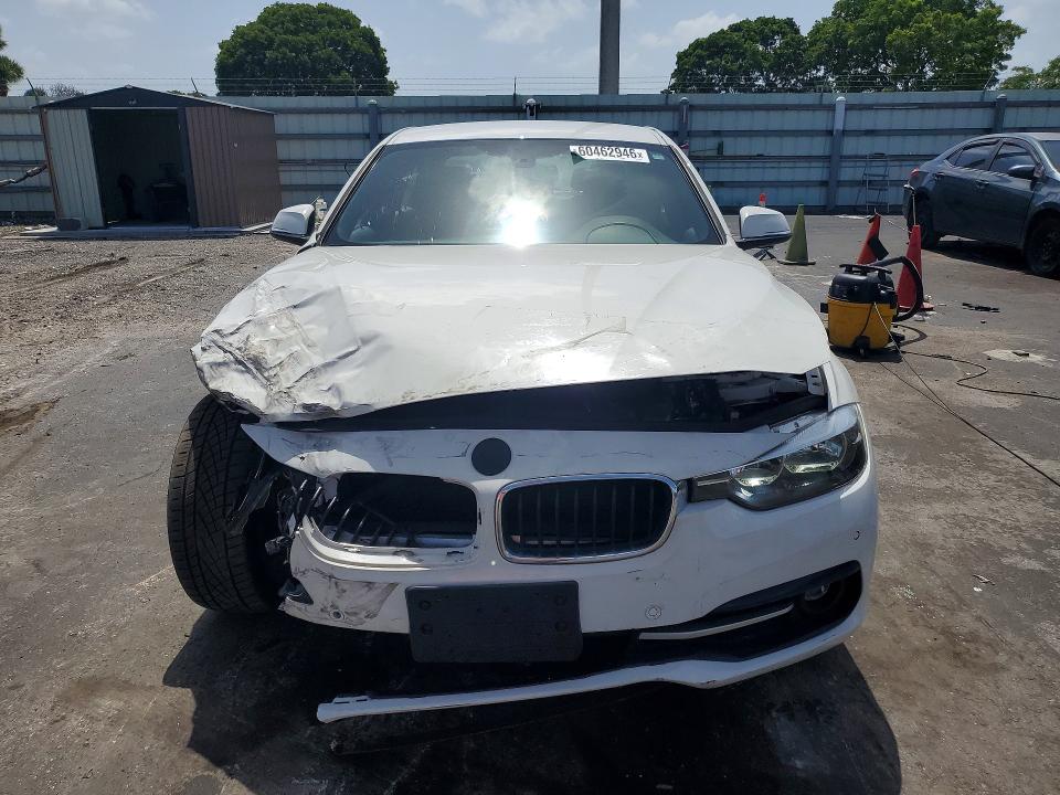 2017 BMW 3er VIN WBA8B9C37HK885981 COPART salvage auction — FRONT END, Fl - Cert Of Title Slvg Rebuildable, sold $3,000 on 2026-07-13 (photo 5)