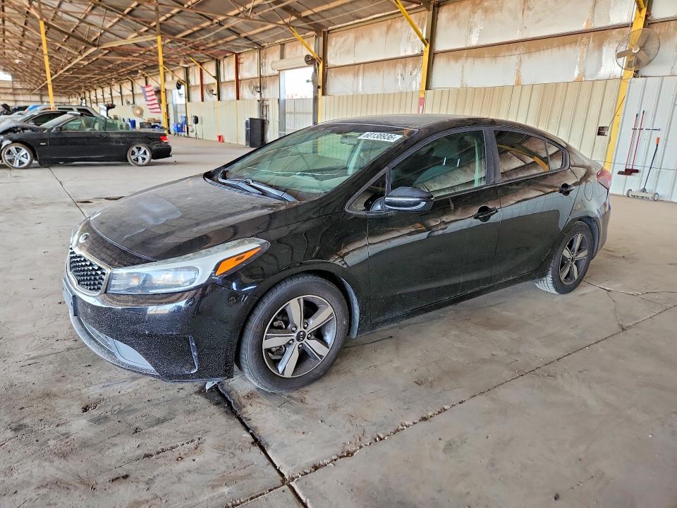 2018 Kia Forte VIN 3KPFL4A73JE261135 COPART salvage auction — MINOR DENT/SCRATCHES, Az - Certificate Of Title, sold $825 on 2026-07-27 (photo 1)