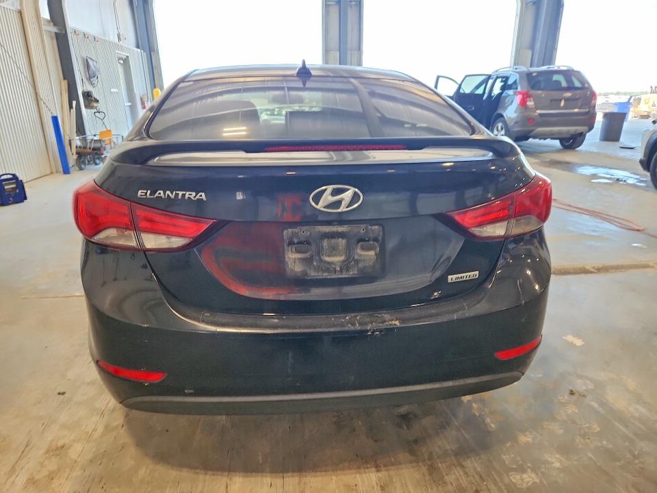 2014 Hyundai Elantra VIN KMHDH4AE6EU214076 COPART salvage auction — FRONT END, NE - CERTIFICATE OF TITLE, sold $225 on 2026-07-28 (photo 6)