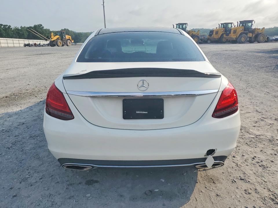 2020 Mercedes-benz C-klasse VIN W1KWF8DB7LR601950 COPART salvage auction — FRONT END, Wv - Dealer Only Clean Title, sold $12,300 on 2026-08-26 (photo 6)