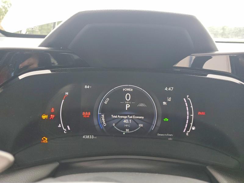 2022 Lexus Nx VIN JTJGKCEZ7N5000800 COPART salvage auction — SIDE, NC - SALVAGE CERTIFICATE OF TITLE (P), sold $14,300 on 2026-07-23 (photo 9)