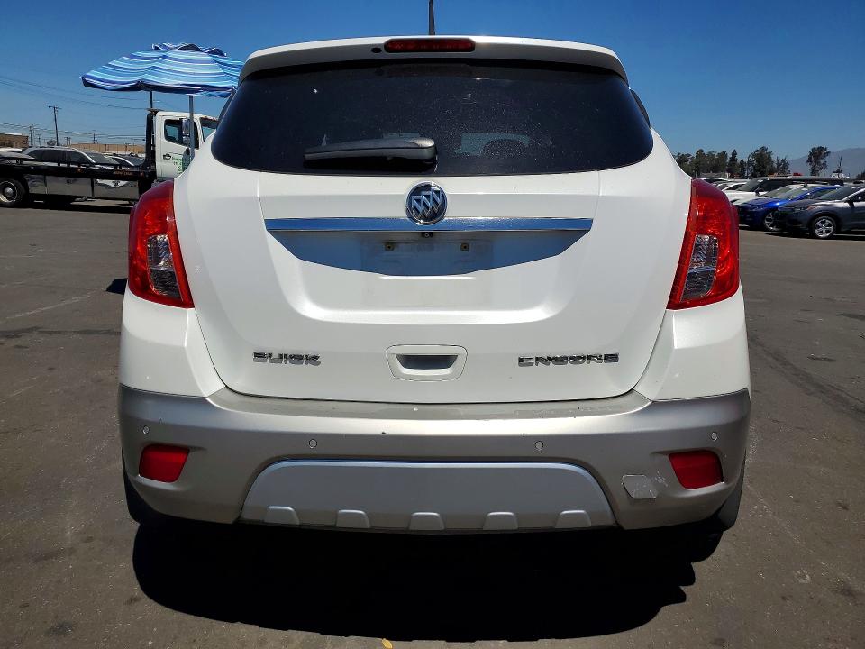 2013 Buick Encore VIN KL4CJDSB5DB183335 COPART salvage auction — SIDE, Ca - Salvage Certificate, sold $450 on 2026-07-15 (photo 6)