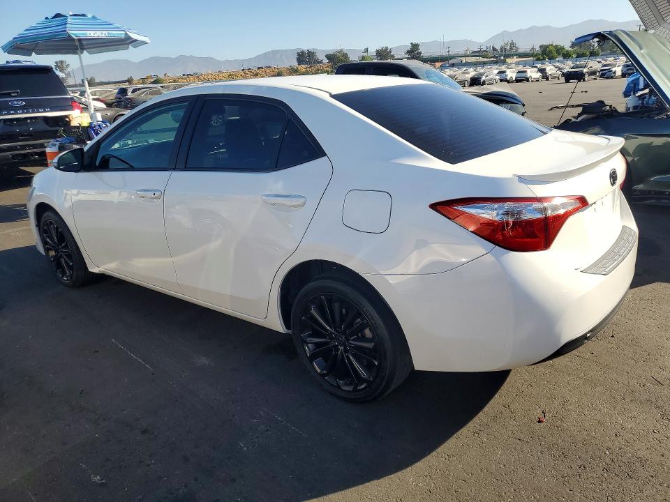 2015 Toyota Corolla VIN 5YFBURHE6FP193965 COPART salvage auction — MINOR DENT/SCRATCHES, CA - DIS/DLR/EXP ONLY CLEAN TITLE (P), sold $4,500 on 2026-07-22 (photo 2)