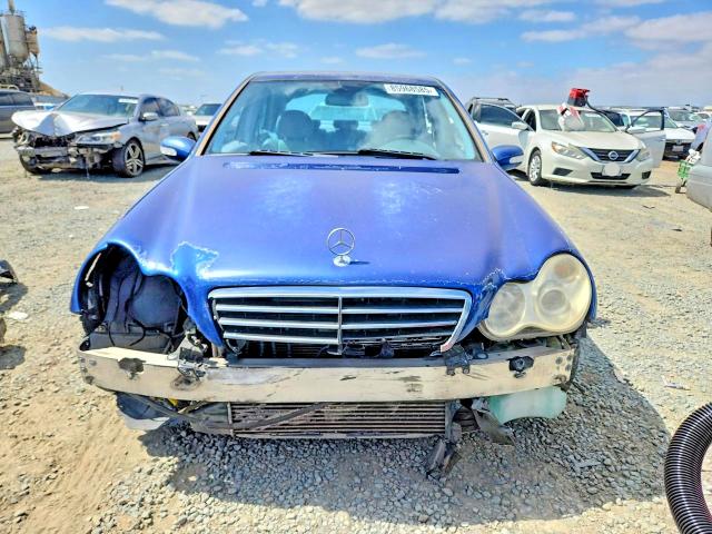 2004 Mercedes-benz C class VIN WDBRF40J74F548598 COPART salvage auction — FRONT END, Ca - Salvage Certificate, sold $225 on 2026-07-31 (photo 5)