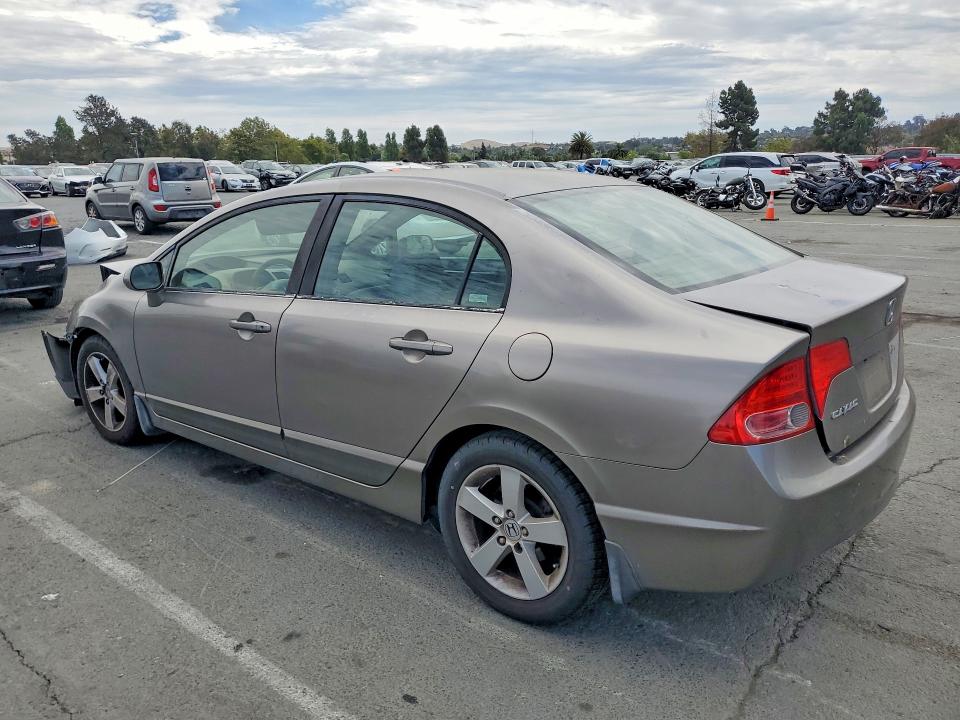 2006 Honda Civic VIN JHMFA16836S007062 COPART salvage auction — FRONT END, CA - SALVAGE CERTIFICATE, sold $500 on 2026-07-31 (photo 2)