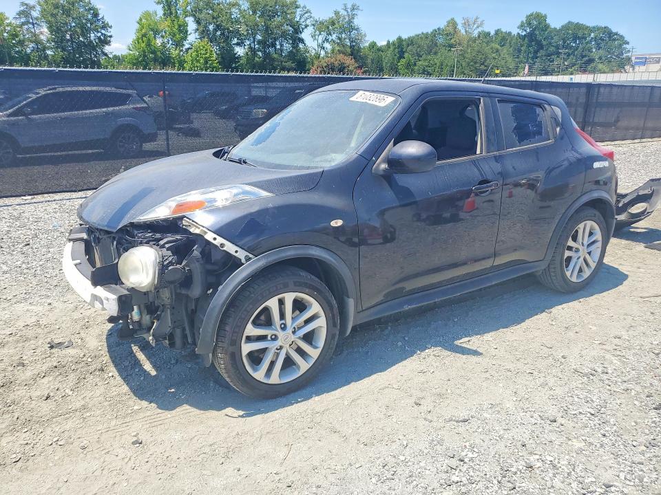 2012 Nissan Juke VIN JN8AF5MV2CT120332 COPART salvage auction — FRONT END, SC - CERT OF TITLE-SALVAGE, sold $700 on 2026-07-27 (photo 1)