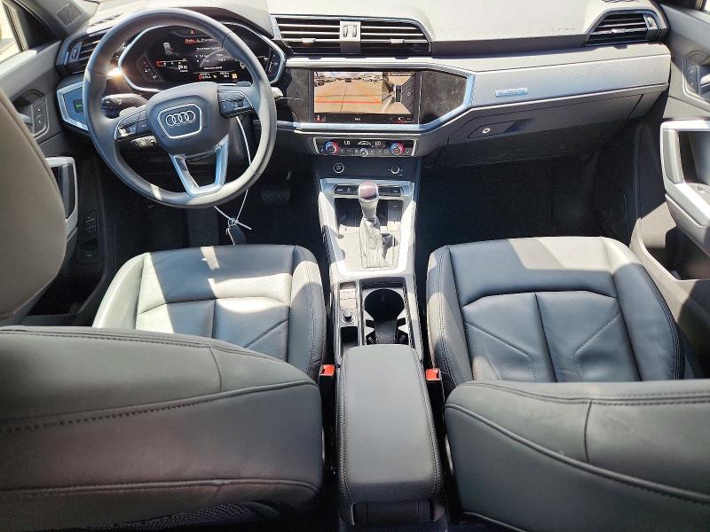 2023 Audi Q3 VIN WA1EECF37P1031223 COPART salvage auction — SIDE, Co - Public - Salvage Title, sold $13,400 on 2026-08-05 (photo 8)
