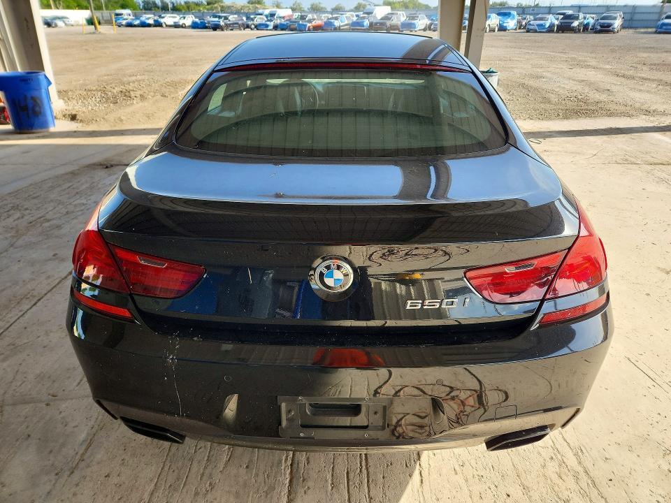 2017 BMW 6er VIN WBA6D4C51HD977601 COPART salvage auction — MECHANICAL, Fl - Certificate Of Title, sold $3,100 on 2026-08-18 (photo 6)