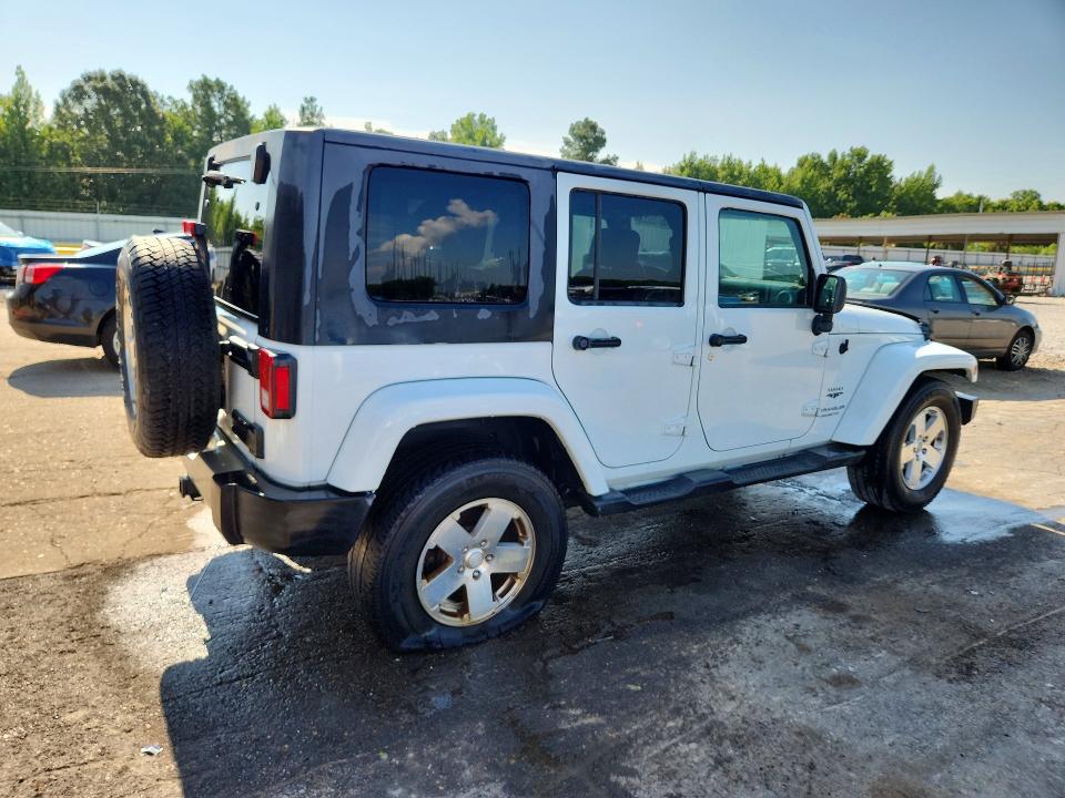2008 Jeep Wrangler unlimited VIN 1J4GA59178L539272 COPART salvage auction — NORMAL WEAR, Tn - Certificate Of Title, sold $1,350 on 2026-07-09 (photo 3)