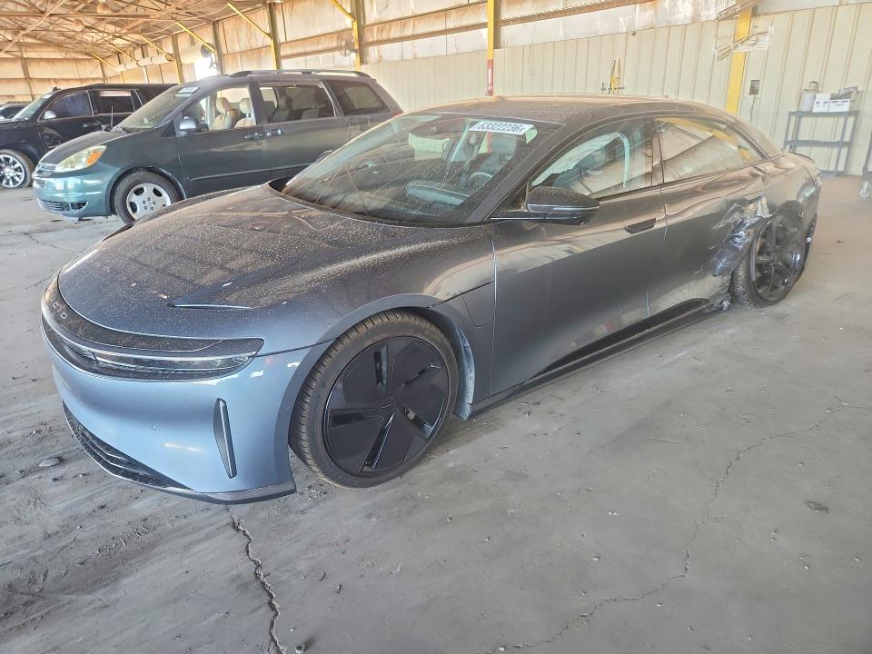 2025 Lucid Air VIN 50EA1GBA5SA008247 — COPART salvage auction photo