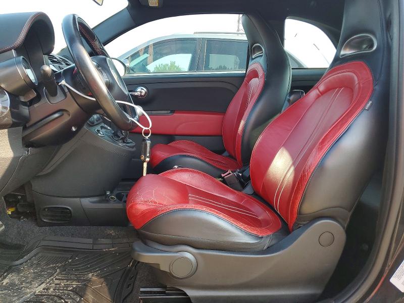 2012 Fiat 500 VIN 3C3CFFFH9CT185933 COPART salvage auction — MECHANICAL, Il - Certificate Of Title, sold $350 on 2026-08-03 (photo 7)