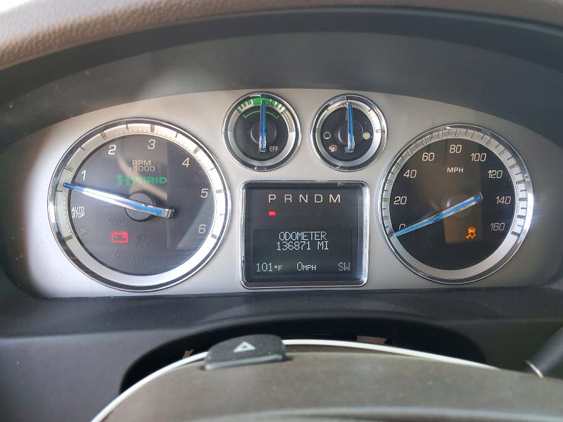 2013 Cadillac Escalade hybrid VIN 1GYS4EEJ2DR177415 COPART salvage auction — MINOR DENT/SCRATCHES, CA - DIS/DLR/EXP ONLY CLEAN TITLE, sold $900 on 2026-08-27 (photo 9)