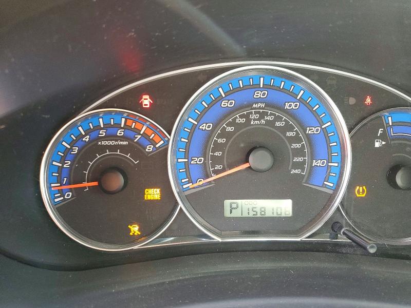 2009 Subaru Forester VIN JF2SH64689H747199 COPART salvage auction — MECHANICAL, Or - Certificate Of Title, sold $650 on 2026-07-08 (photo 9)