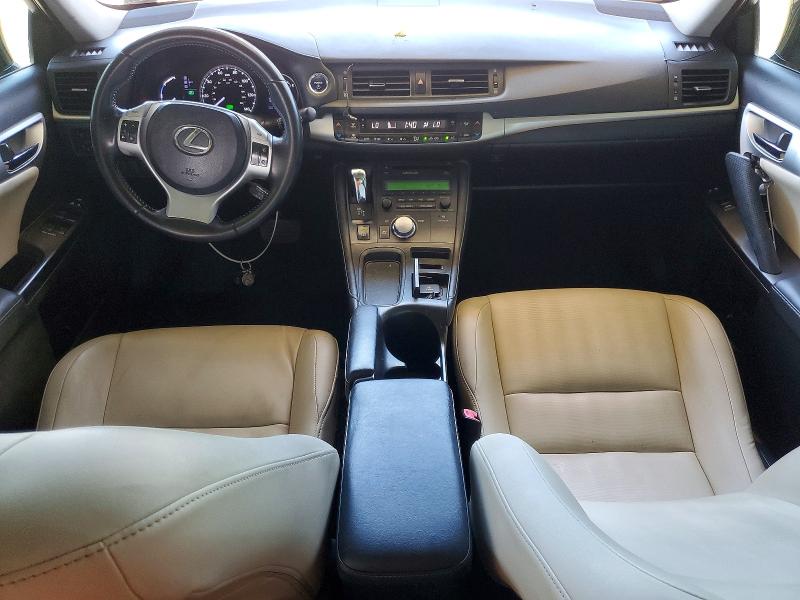 2013 Lexus Ct VIN JTHKD5BH8D2164179 COPART salvage auction — FRONT END, Ca - Salvage Certificate, sold $1,550 on 2026-07-30 (photo 8)